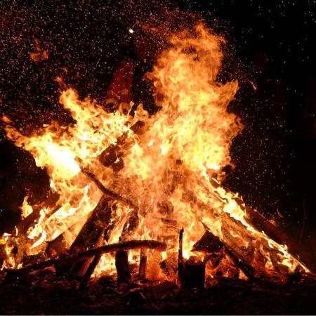 Imagen Hoguera de San Fabián en Arguis